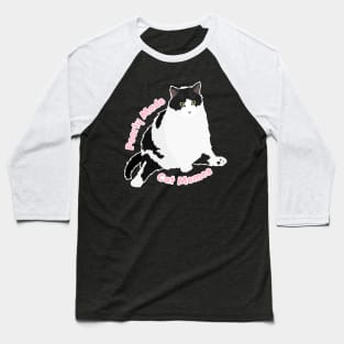 Colonel - Poorly Made Cat Memes Baseball T-Shirt